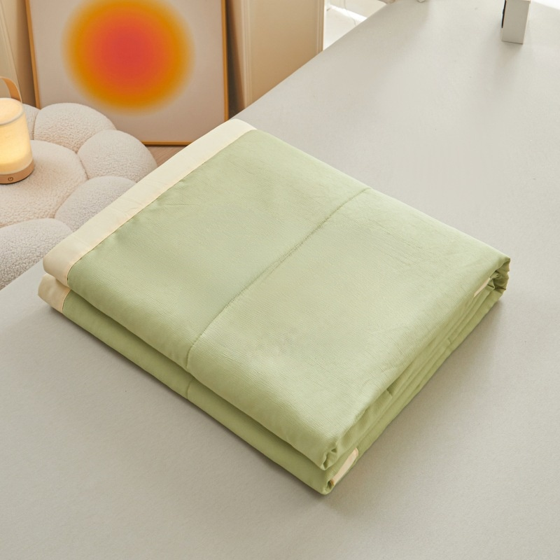  여름용 대두 충전 실크 이불