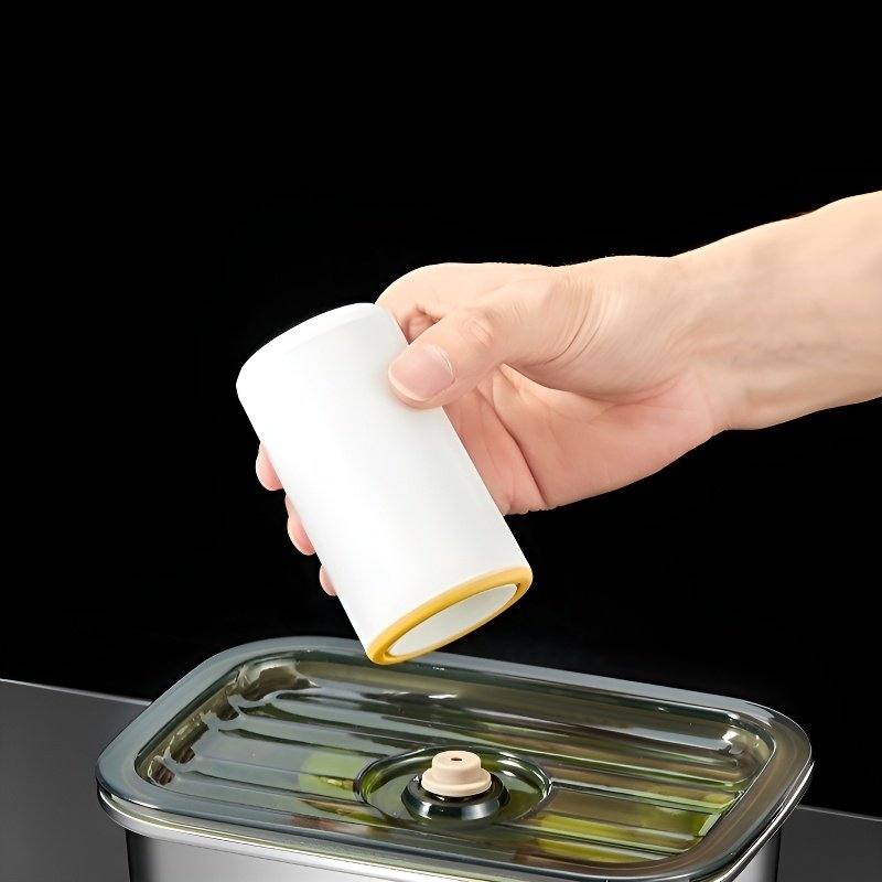 กล่องอาหารกลางวันแบบพกพา ทำจากสแตนเลสเกรดอาหาร ปิดผนึกสุญญากาศ