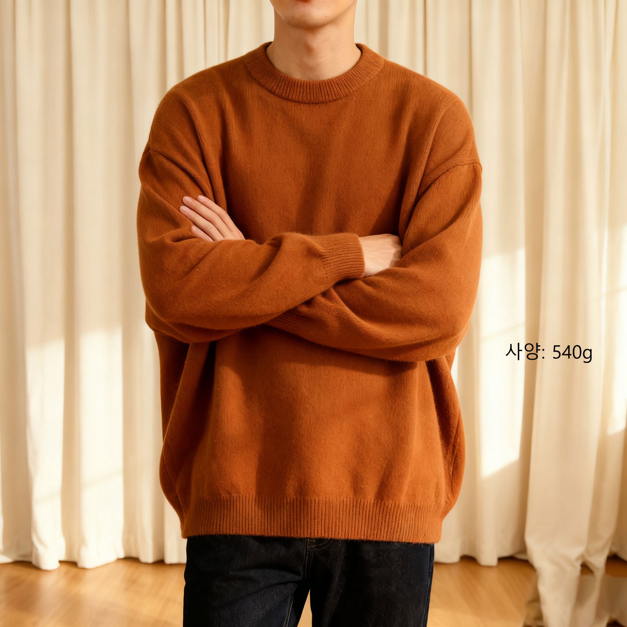 라운드넥 디자인 디테일