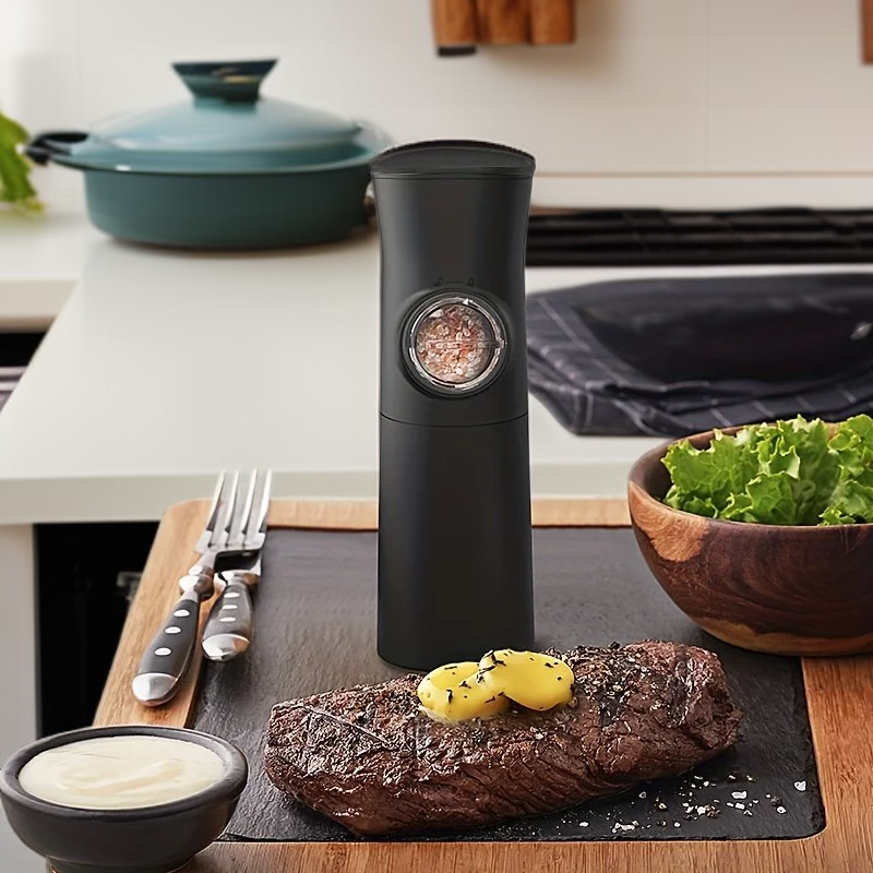 Gravity-Sensing Electric Seasoning Grinder Home Kitchen Appliance