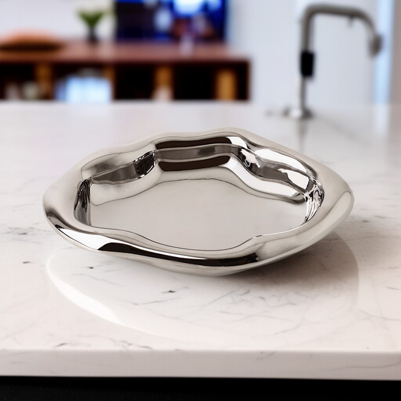 Luxury Ceramic Snack Plate