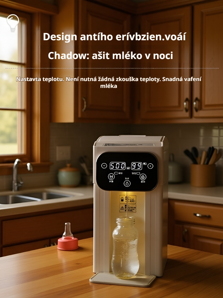 Rychlovarný stolní dávkovač vody