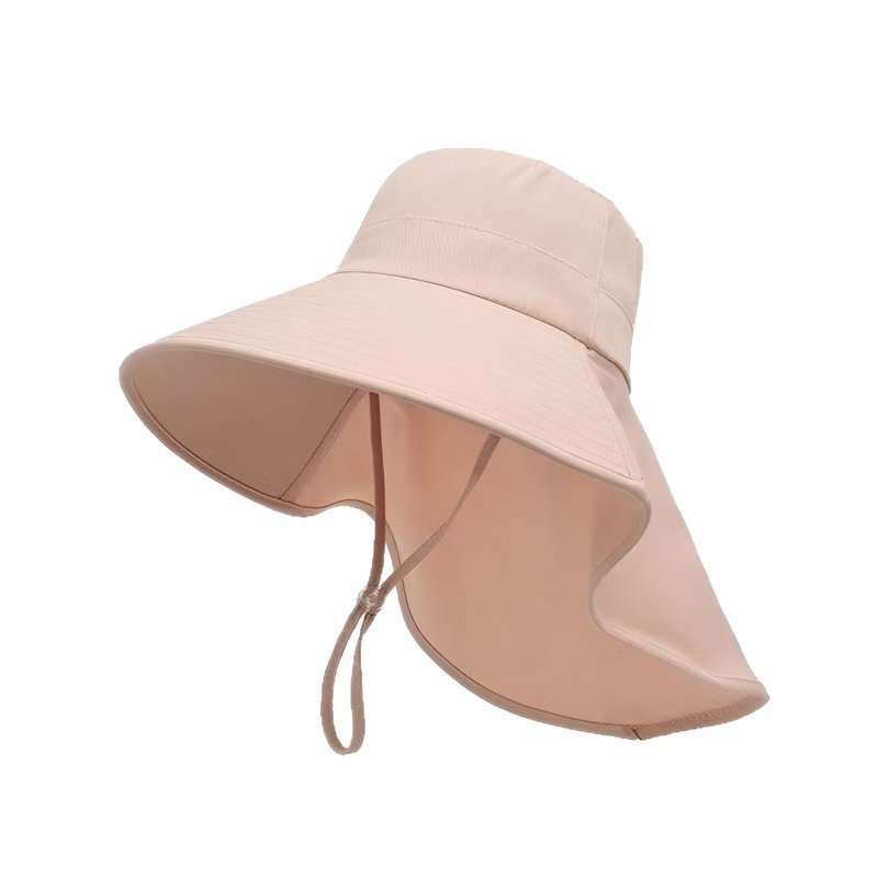 超ワイドつば日焼け防止バケットハット