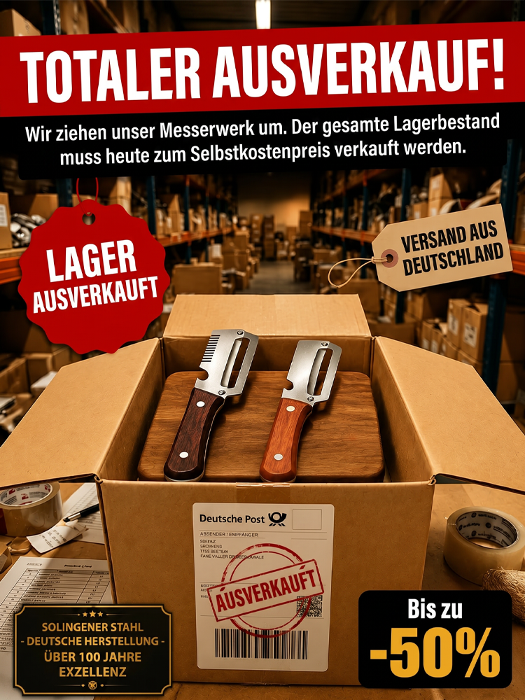 Neuer multifunktionaler Sparschäler mit Holzgriff Capybara