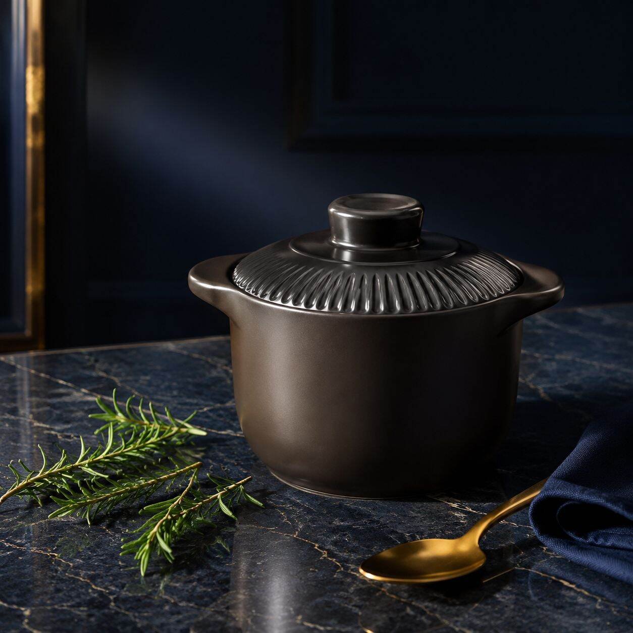 Casserole en terre cuite résistante à la haute température et à la cuisson à sec