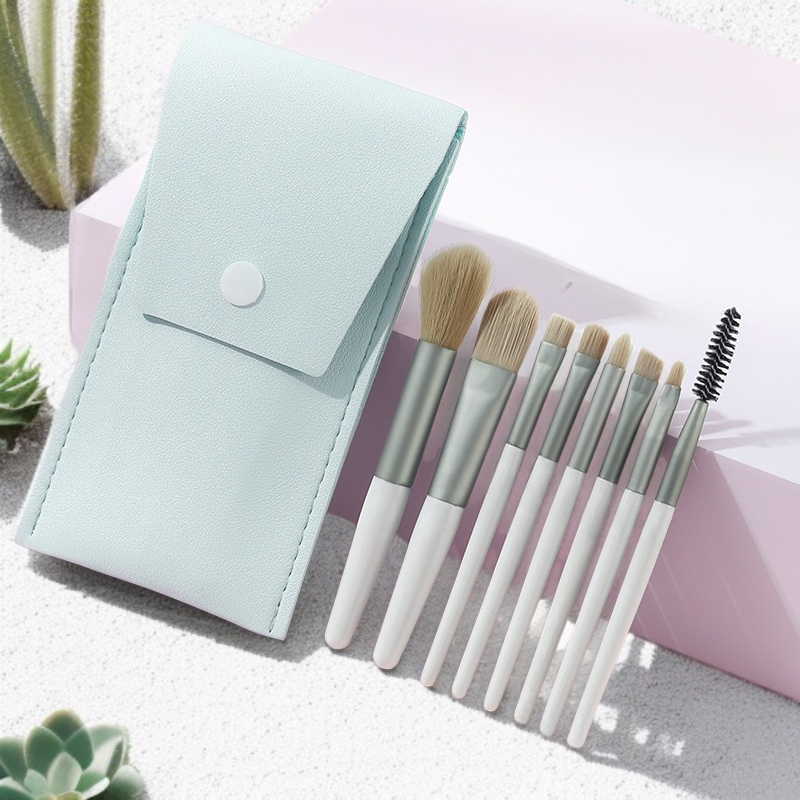 JMY Make-up-Pinselset mit feinen Borsten für müheloses und ebenmäßiges Schminken