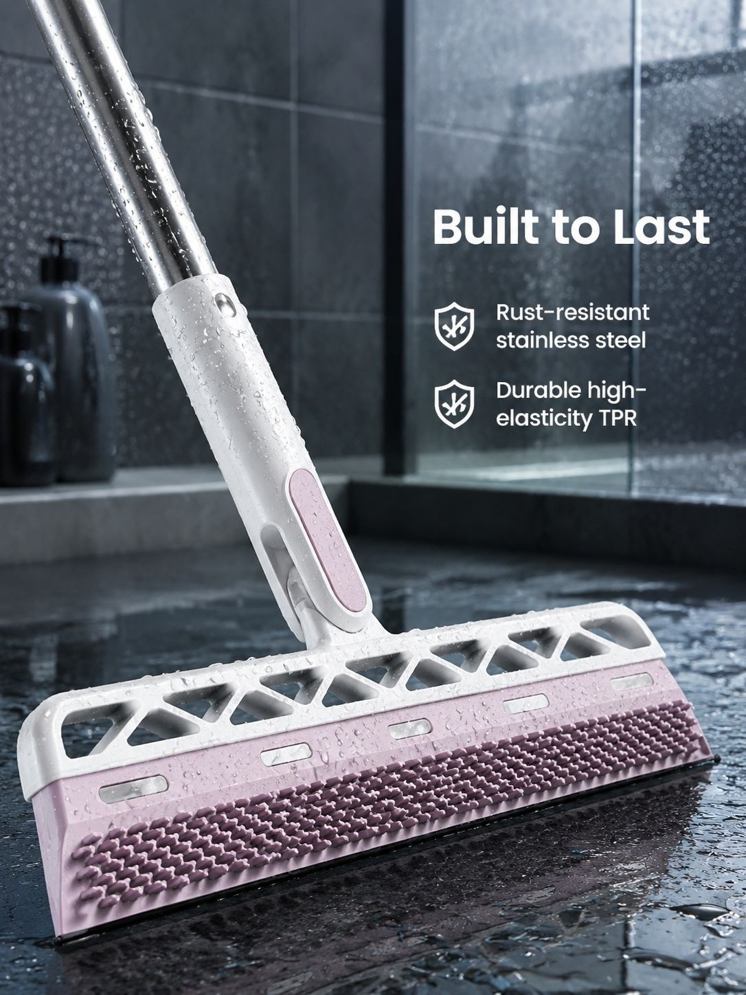 Magic Broom Cleaning Dust and Debris on Floors