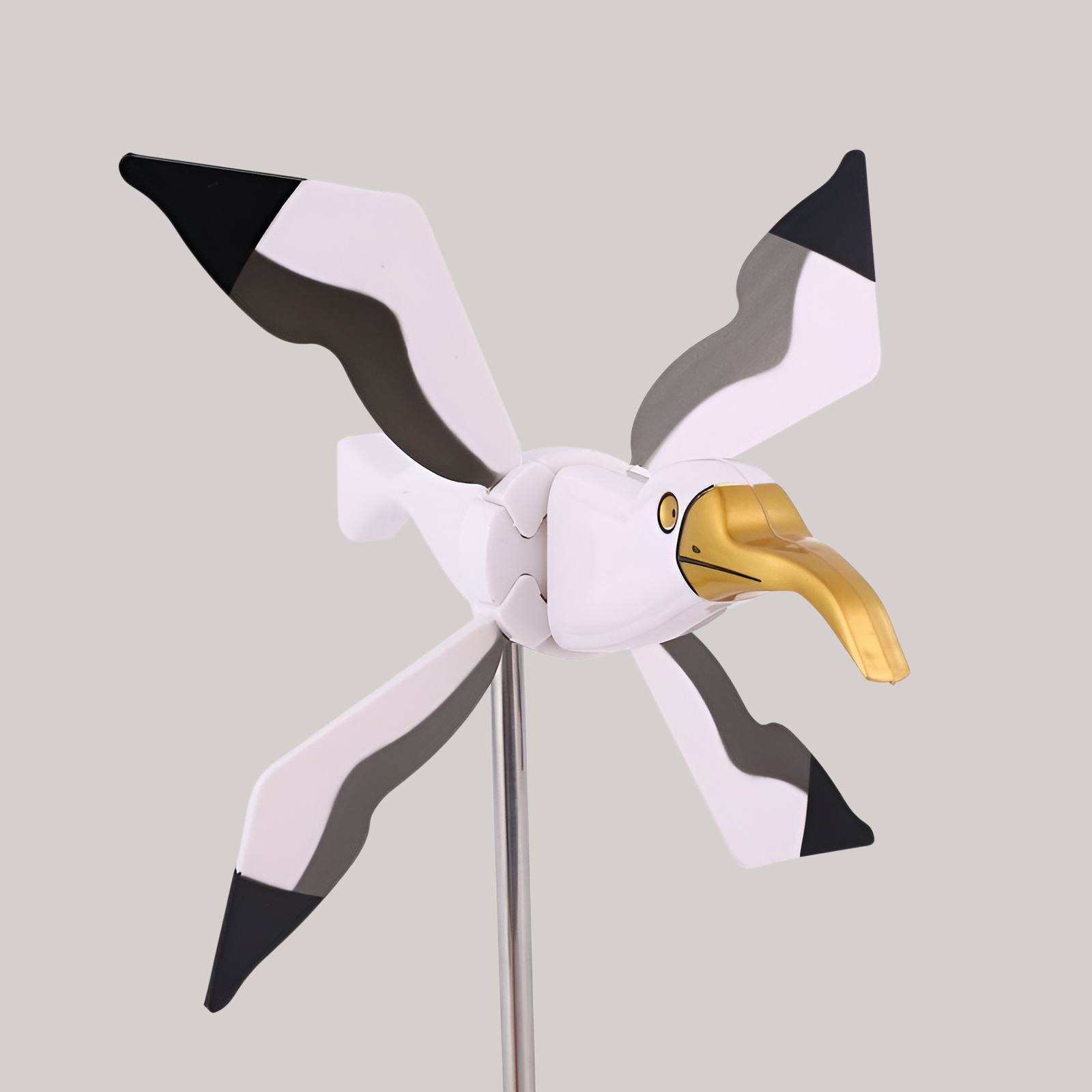 해오리 풍차 꽃밭 원예 장식