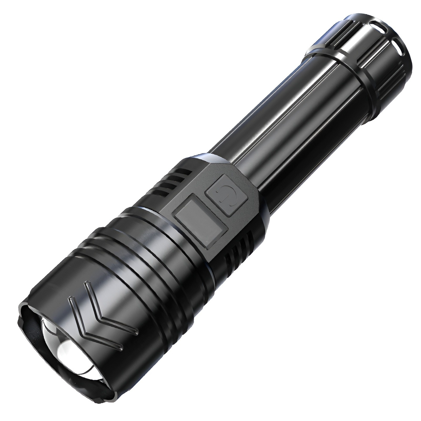 Lampe torche rechargeable haute luminosité et longue portée