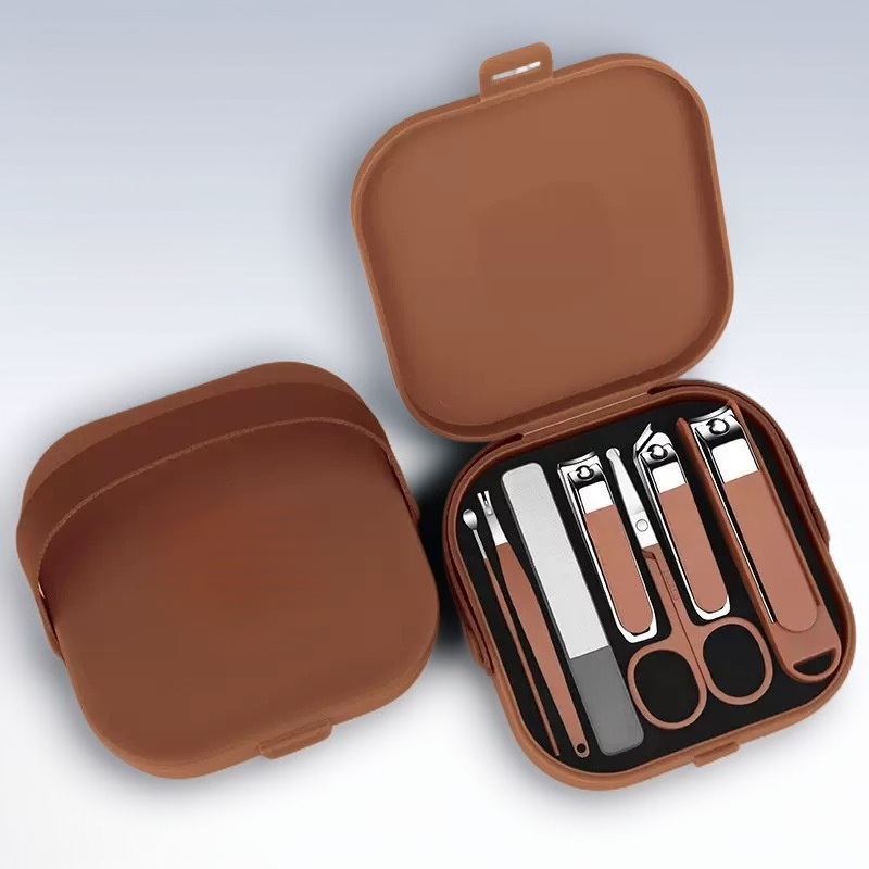 스테인리스 스틸 손톱깎이 매니큐어 도구 네일 파일 매니큐어 세트