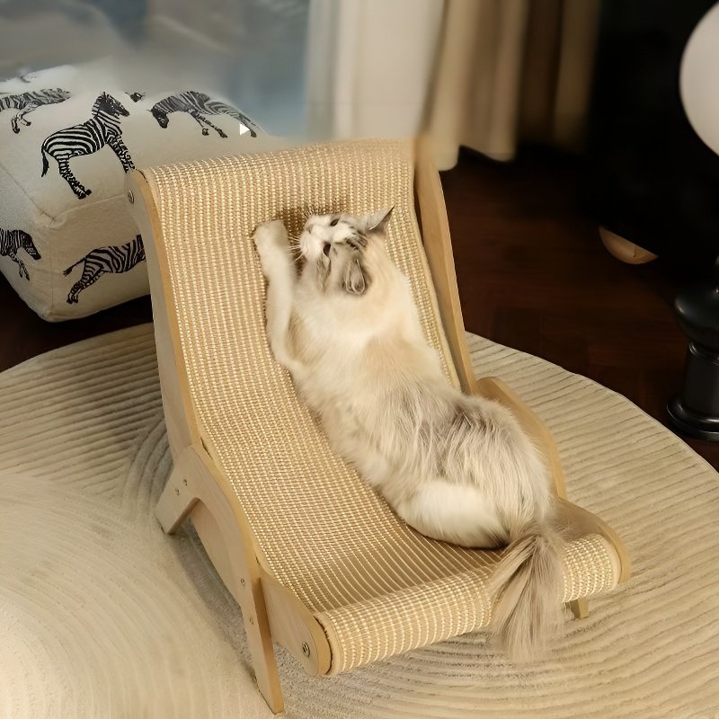 引っかき傷に強い麻ロープ猫ソファチェア