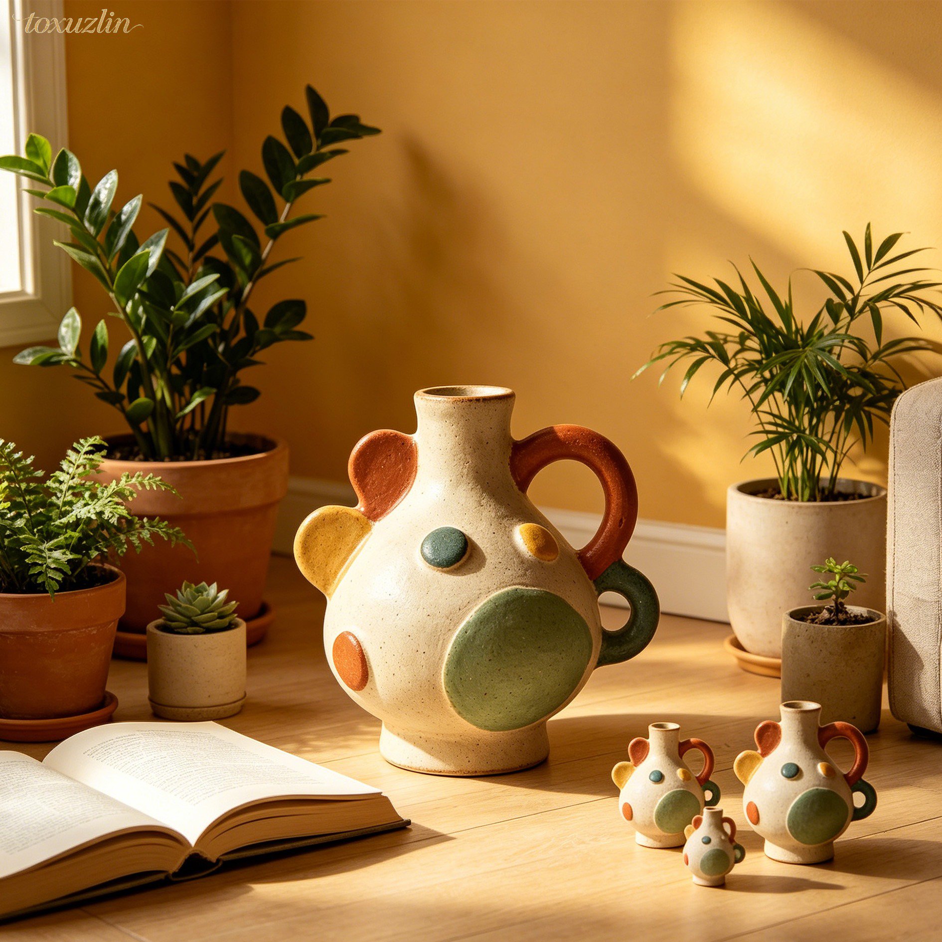 Vase de luxe ornement de bureau