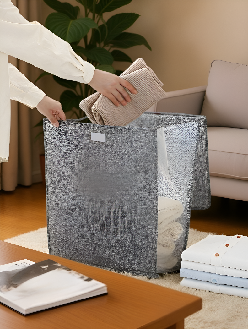 넉넉한 수납 공간의 더러운 옷 바구니