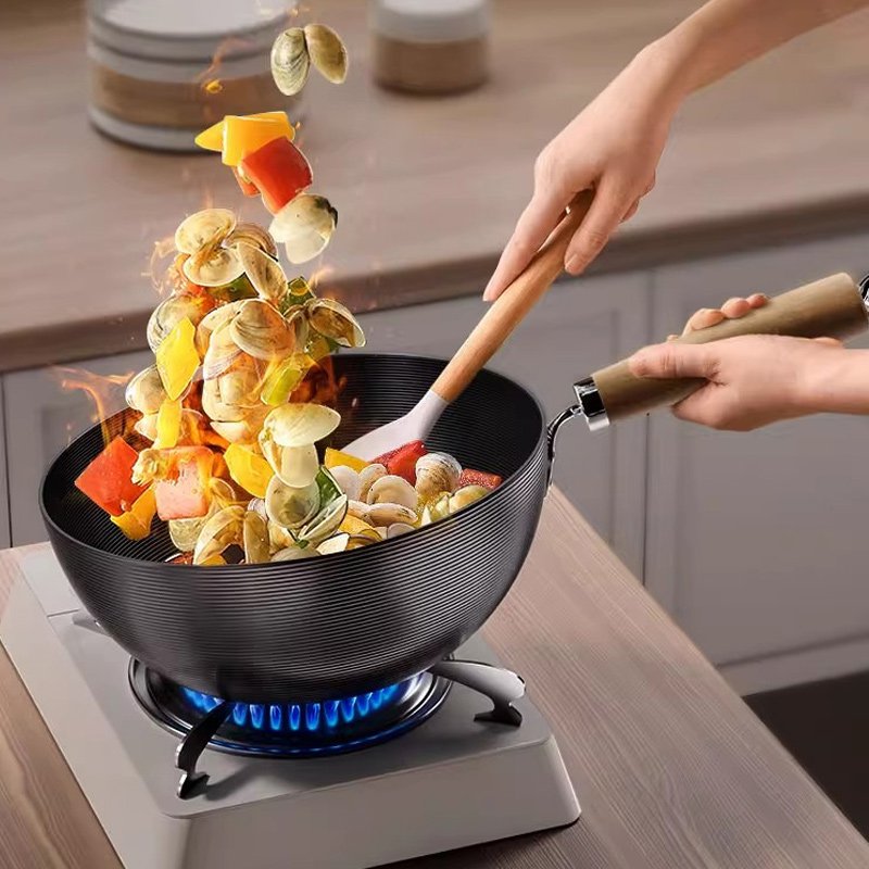 กระทะเคลือบสารกันติดสำหรับใช้คนเดียว ทำเอง