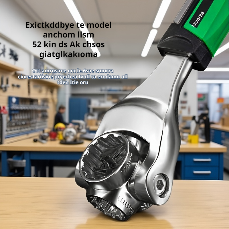 8 az 1-ben multifunkciós csillagcsontkulcs, tartós univerzális nagy keménységgel