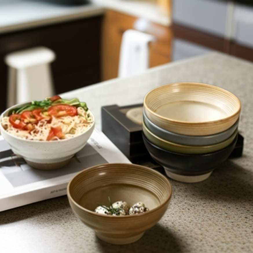 Creative Commercial Ceramic Soup Bowl, Snack Tableware