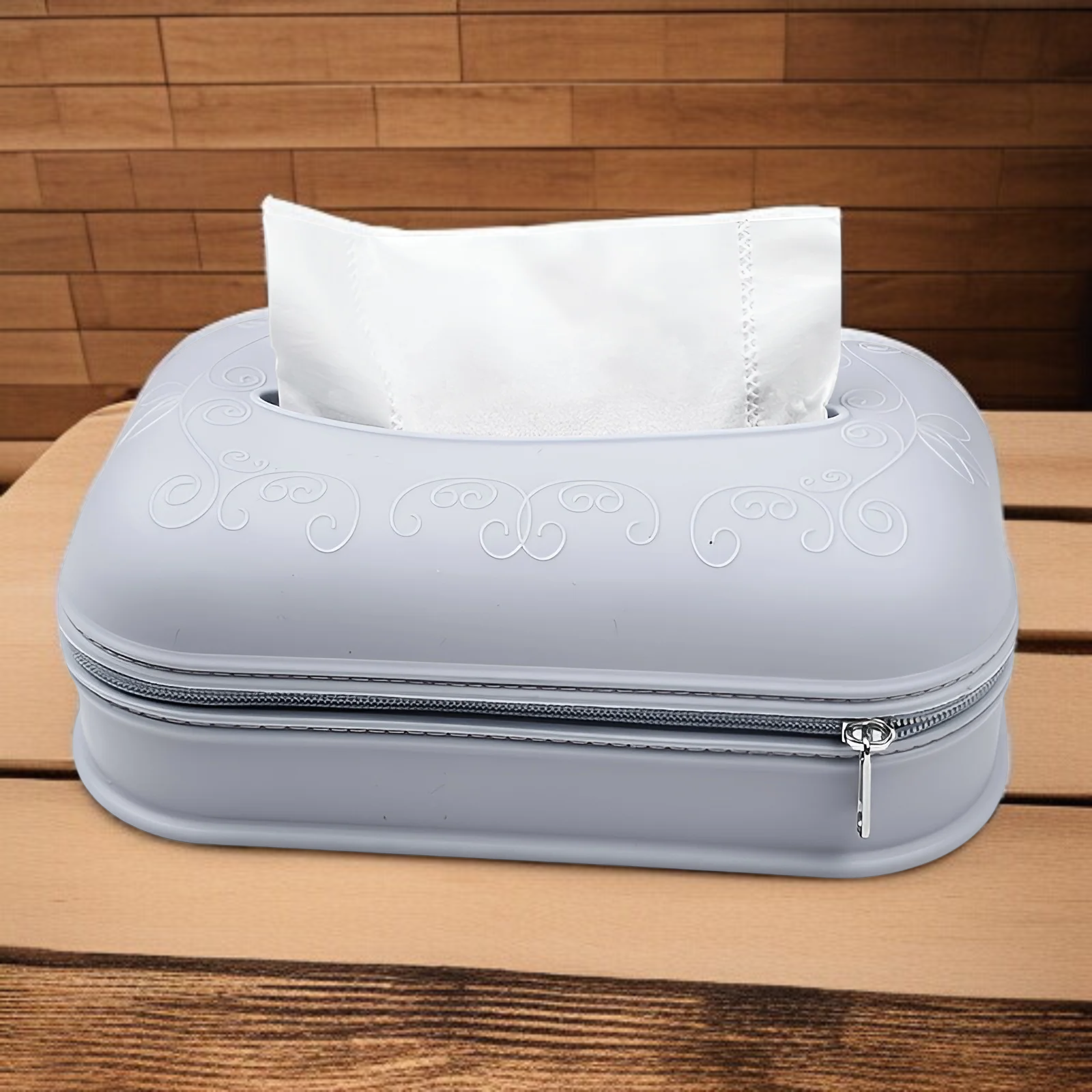 Autós szilikon zsebkendő tartó praktikus kialakítás