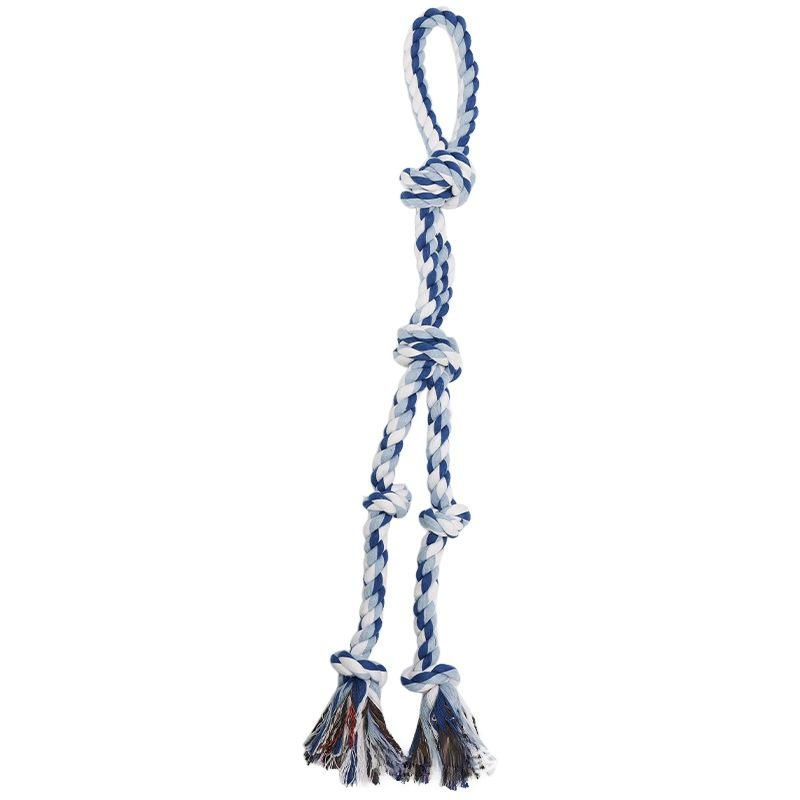 Durable Cotton Rope Toy for Large Dogs, Tug-of-War Chew Knot