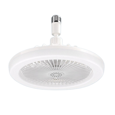 White light fan light remote control speed adjustment