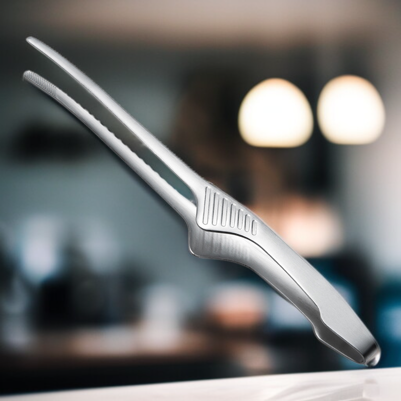 คีบอาหารสแตนเลส