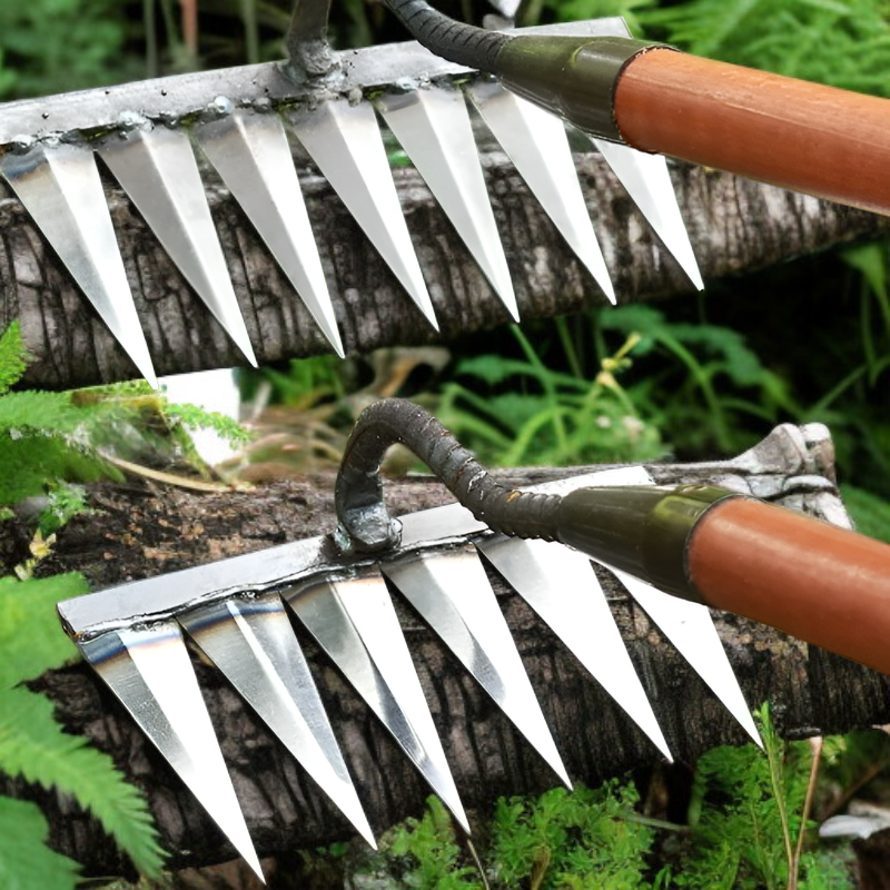 인체공학적 제초삽 일체형 뿌리 뽑기 삽