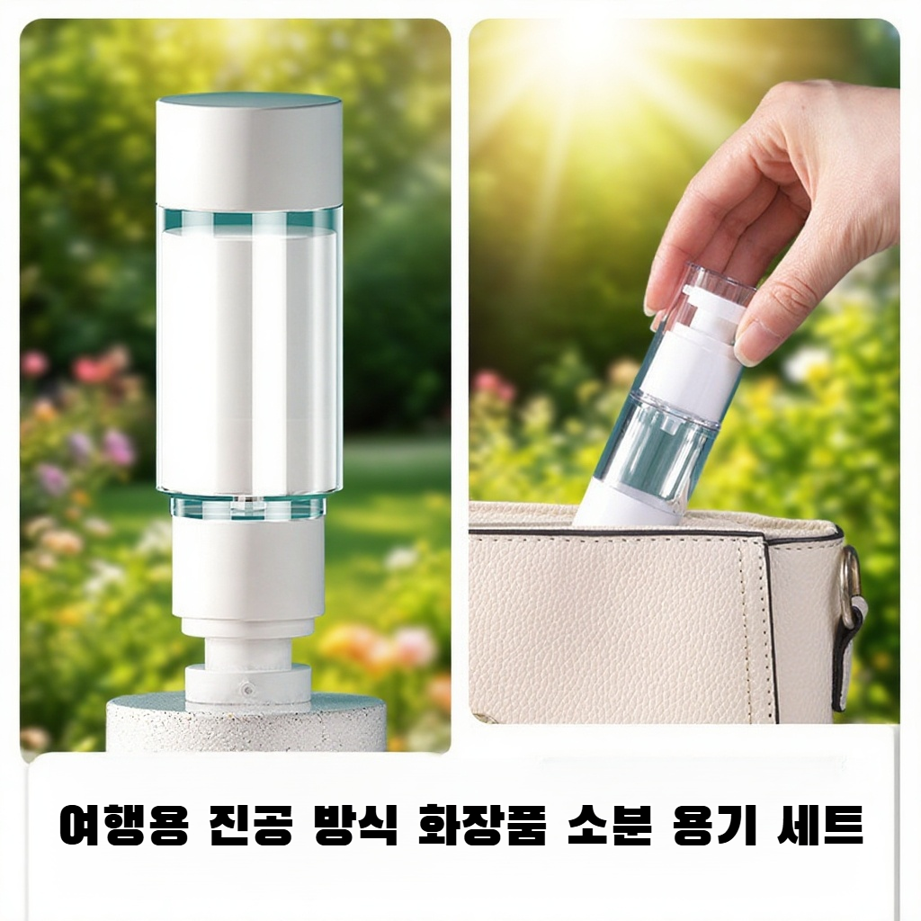 휴대용 여행용 진공 프레스 병