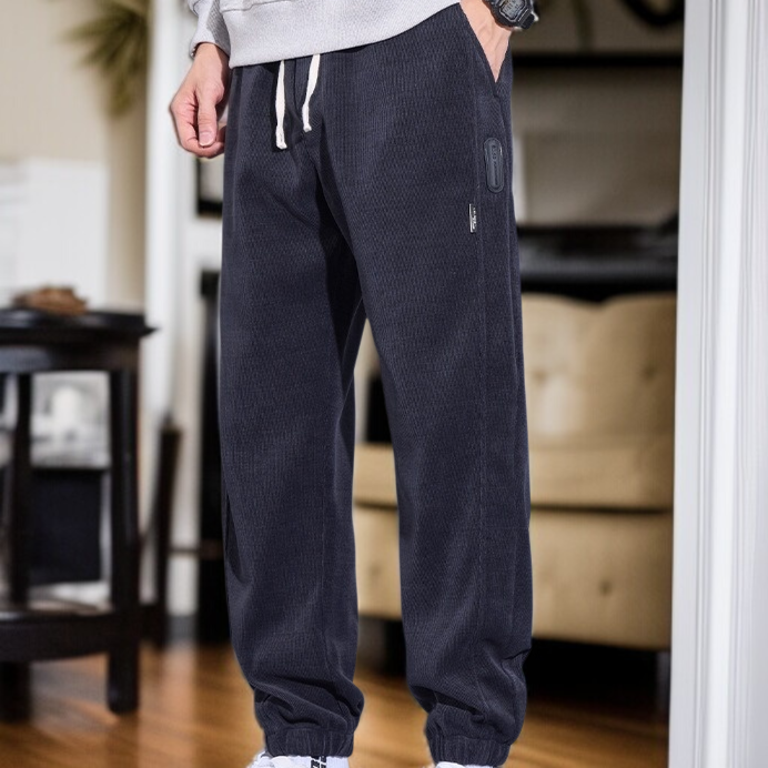 와이드 컴포트 조거 남성 봄가을 캐주얼 팬츠 조거 배기 팬츠 남성 와이드 배기 팬츠