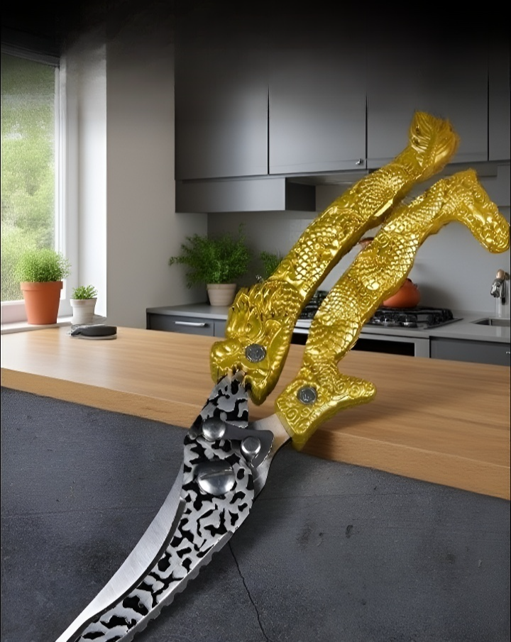 뼈를 쉽게 자르는 주방용 가위