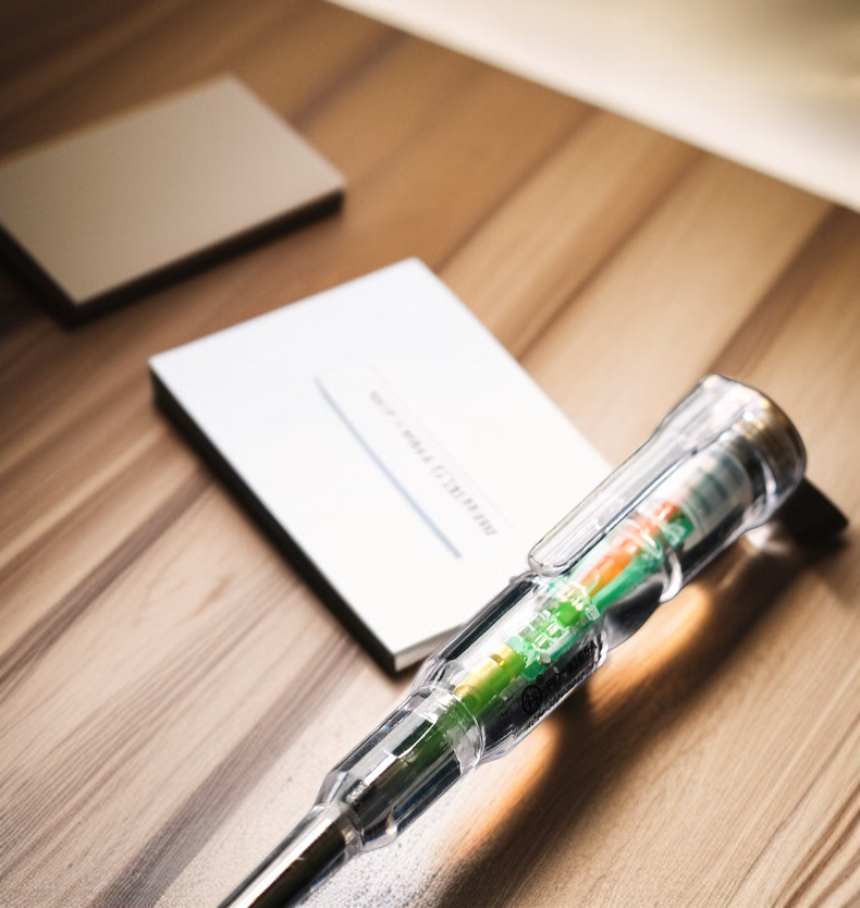 Destornillador Detector de Corriente de Alta Luminosidad para Uso Doméstico