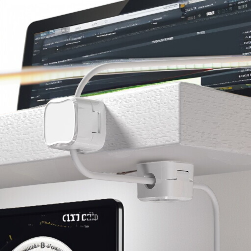 卓上ノーパンチウォールマウントワインダー 携帯電話充電ケーブル 磁気データケーブル ケーブルマネージャー マグネットワインダー