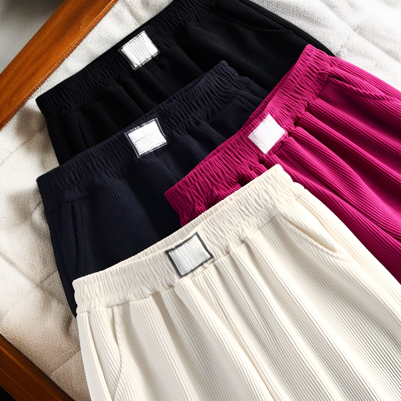 コーデュロイカジュアルパンツ