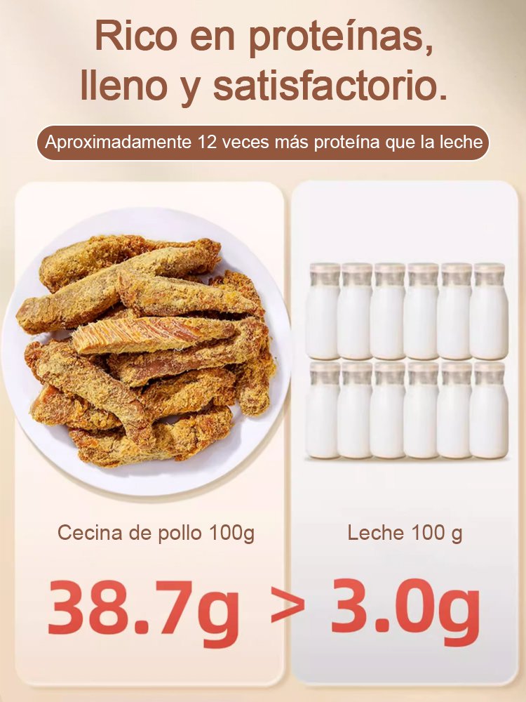 ¡El Snack Perfecto! Tiras de Pollo Neozelandés: Suaves, Jugosas y "Sin Culpa".