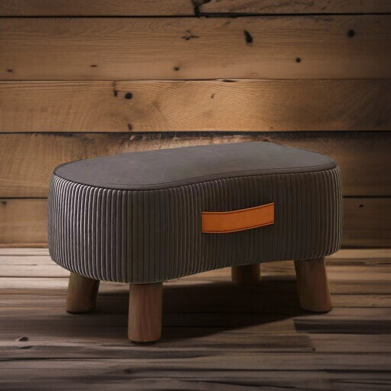 Multifunktionaler Massivholz-Hocker für Zuhause