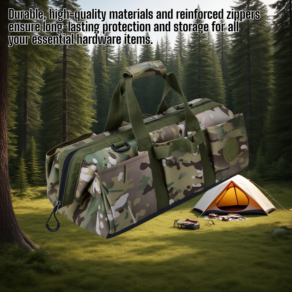 Hardware accessory sorting and storage bag