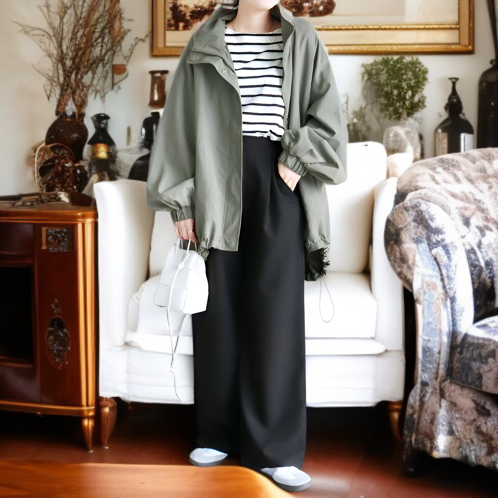 通勤・通学にも使えるカジュアルコート