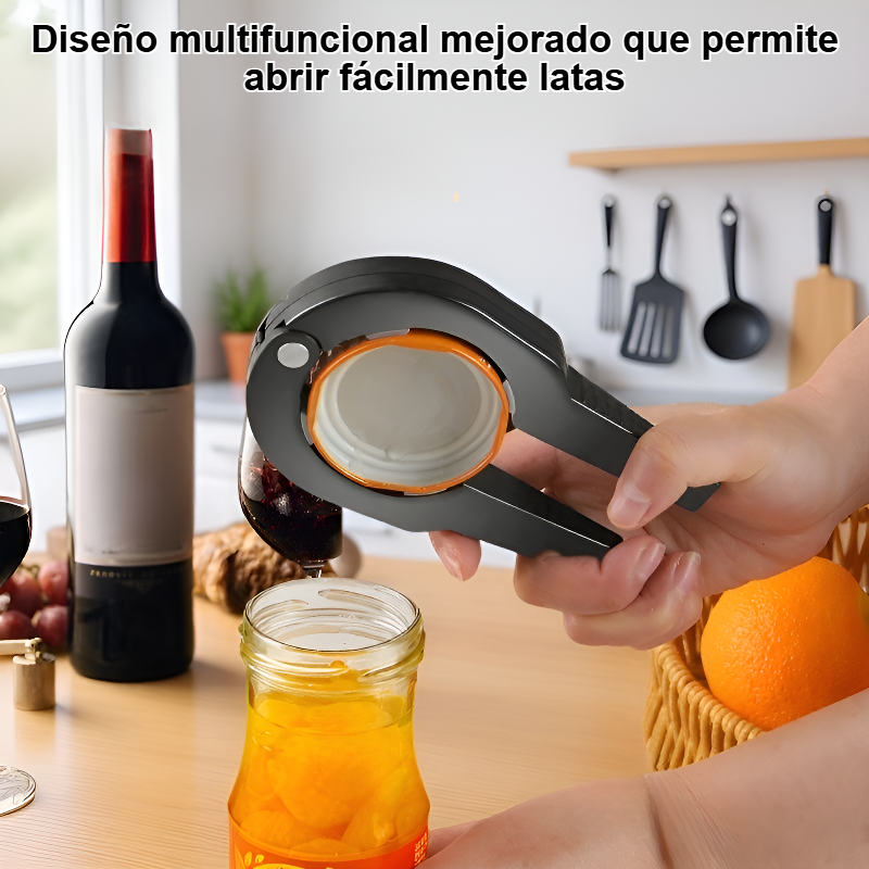 Abrelatas multifuncional mejorado