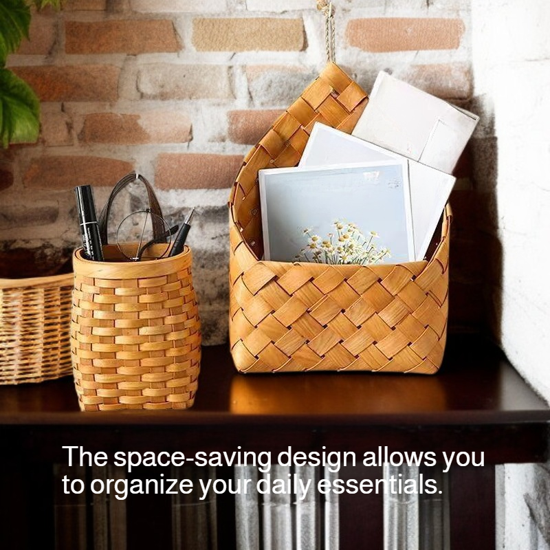 Wall Hanging Woven Basket