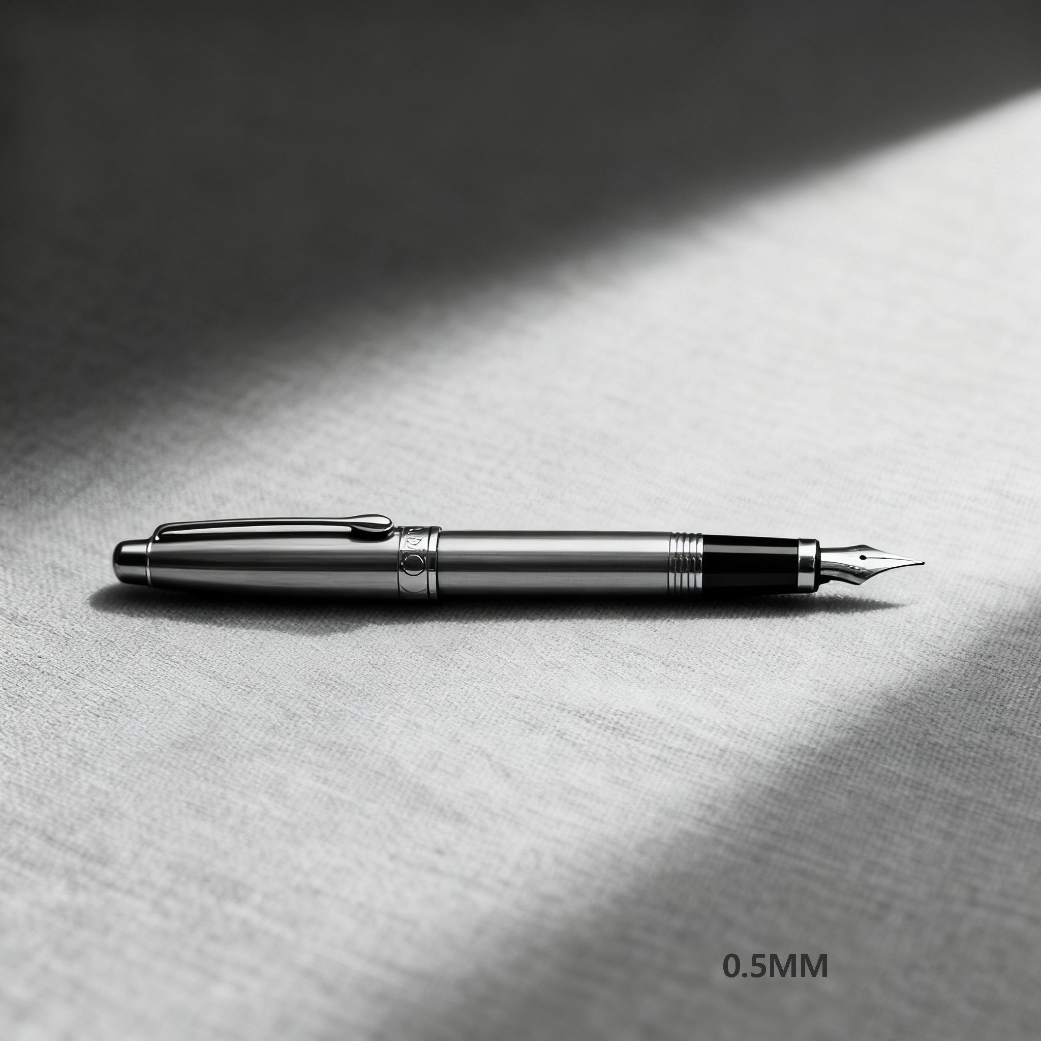 만년필 그립 부분 디테일 사진