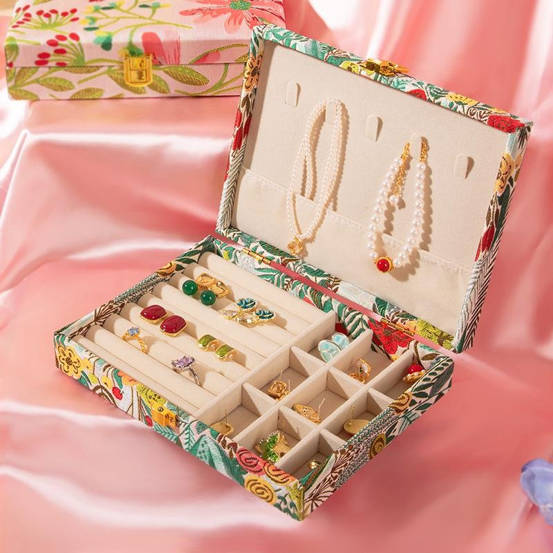Luxury Large Capacity Storage Box for Earrings, Rings & Necklaces