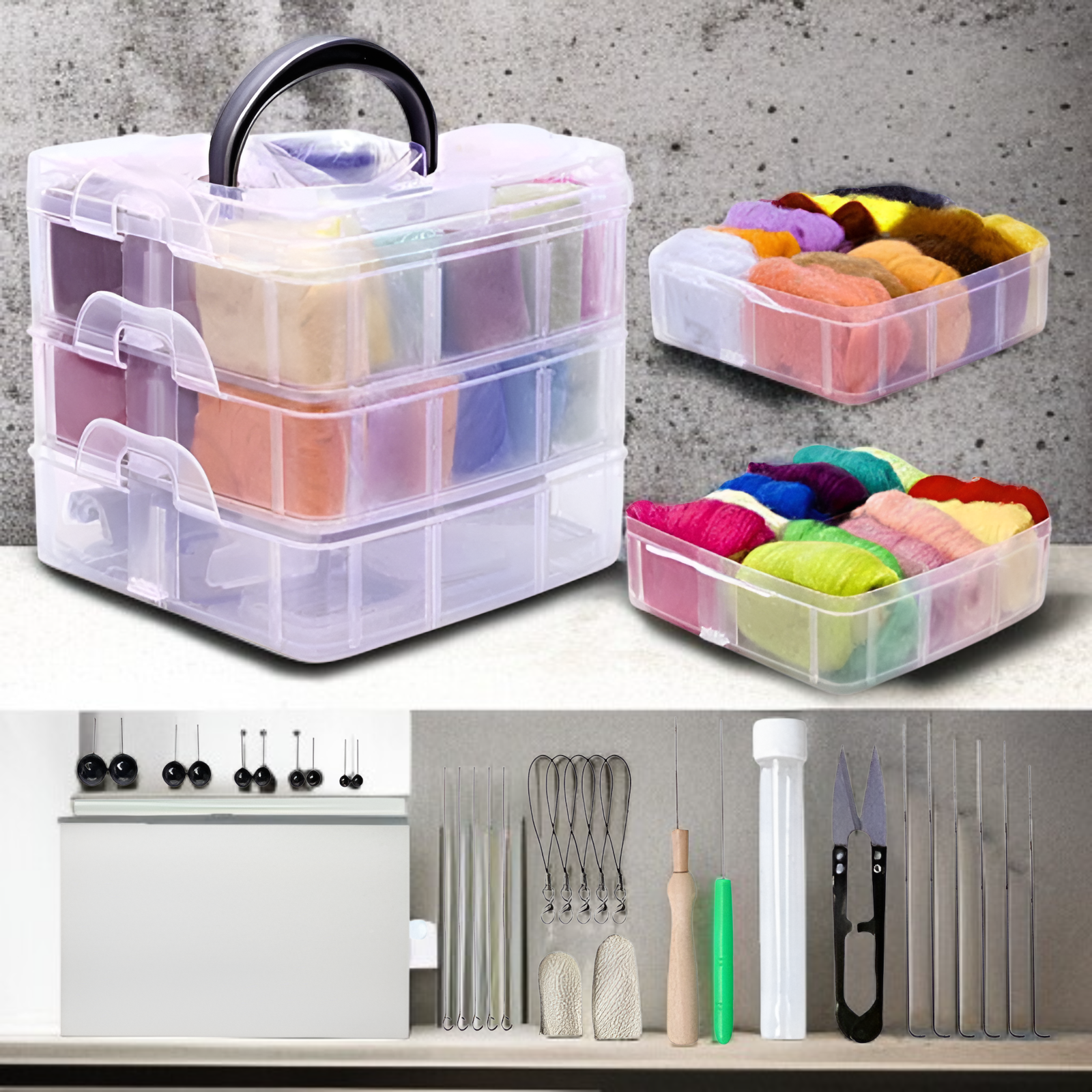 창의력 발달에 좋은 울펠트 장난감