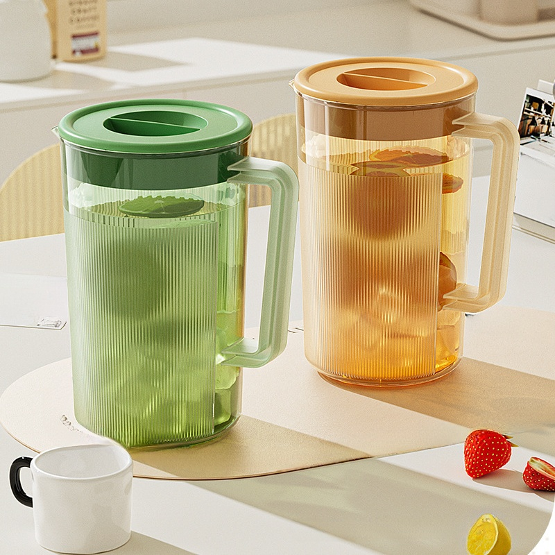 2000ML Kaltwasserkanne, hitzebeständig, Haushalts-Saftkanne