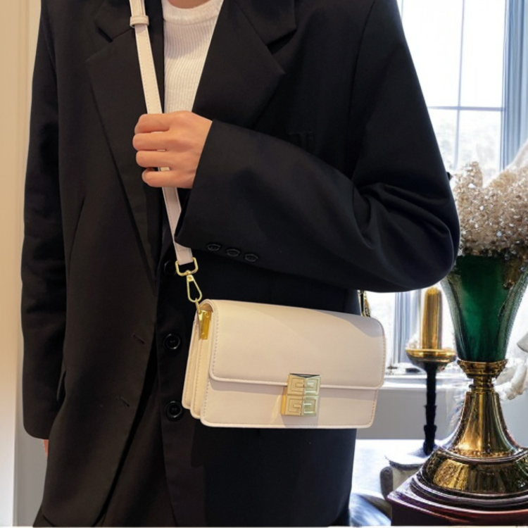 حقيبة كتف نسائية واسعة السعة، حقيبة كروس أنيقة للنساء