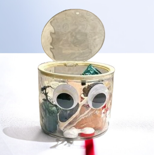 おしゃれなヘアバンド収納ボックスのデザイン