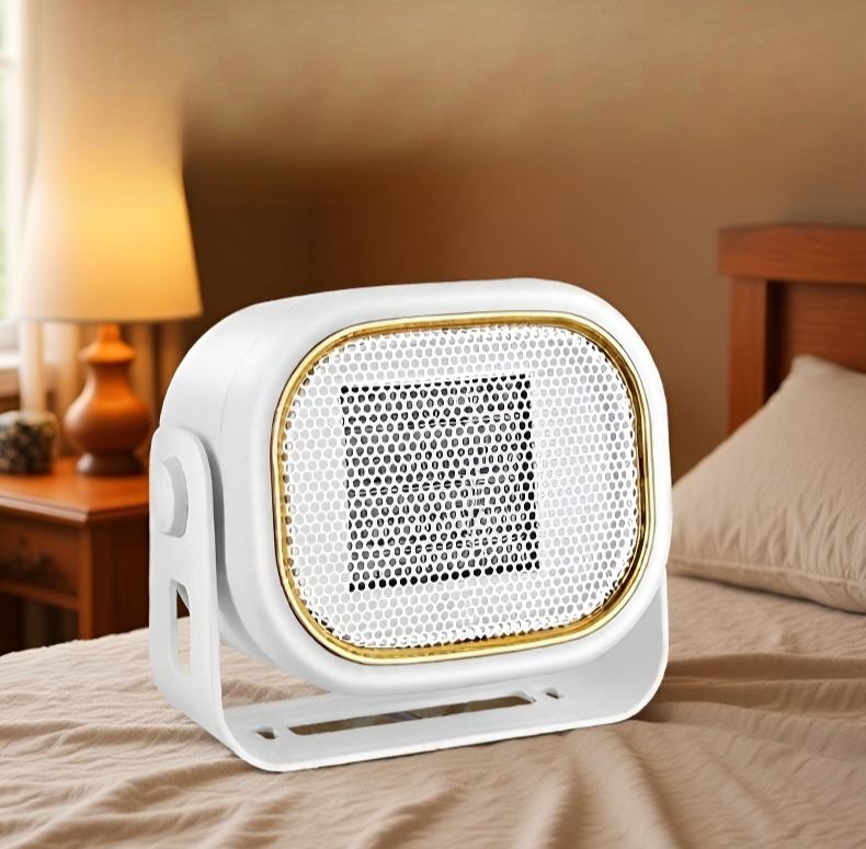 省スペースで置ける小型ヒーターの設置例