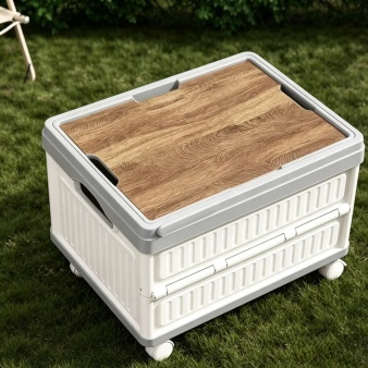 Durable storage box for camping essentials