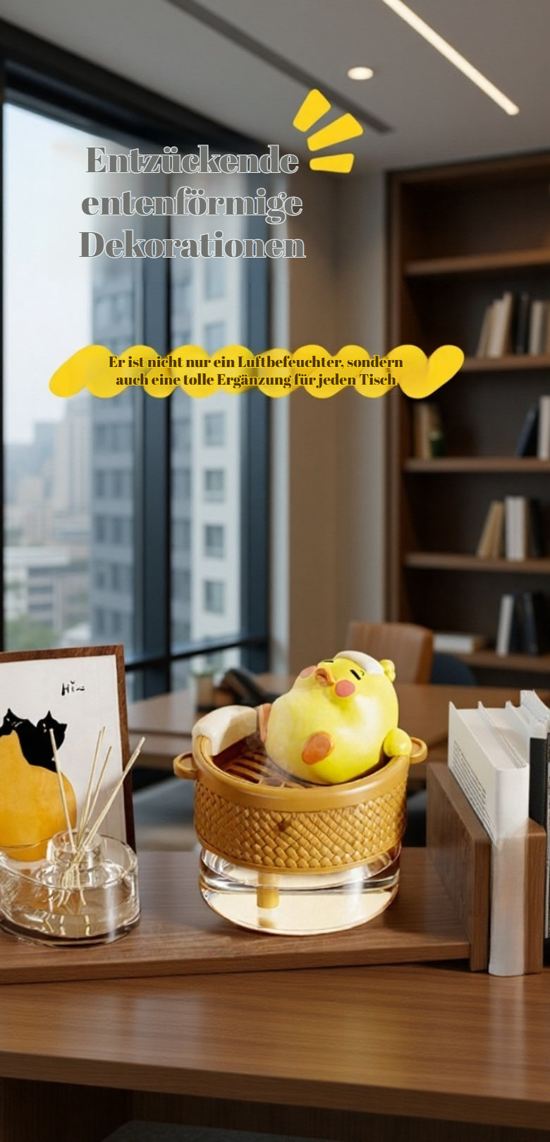 Leiser und energiesparender Luftbefeuchter