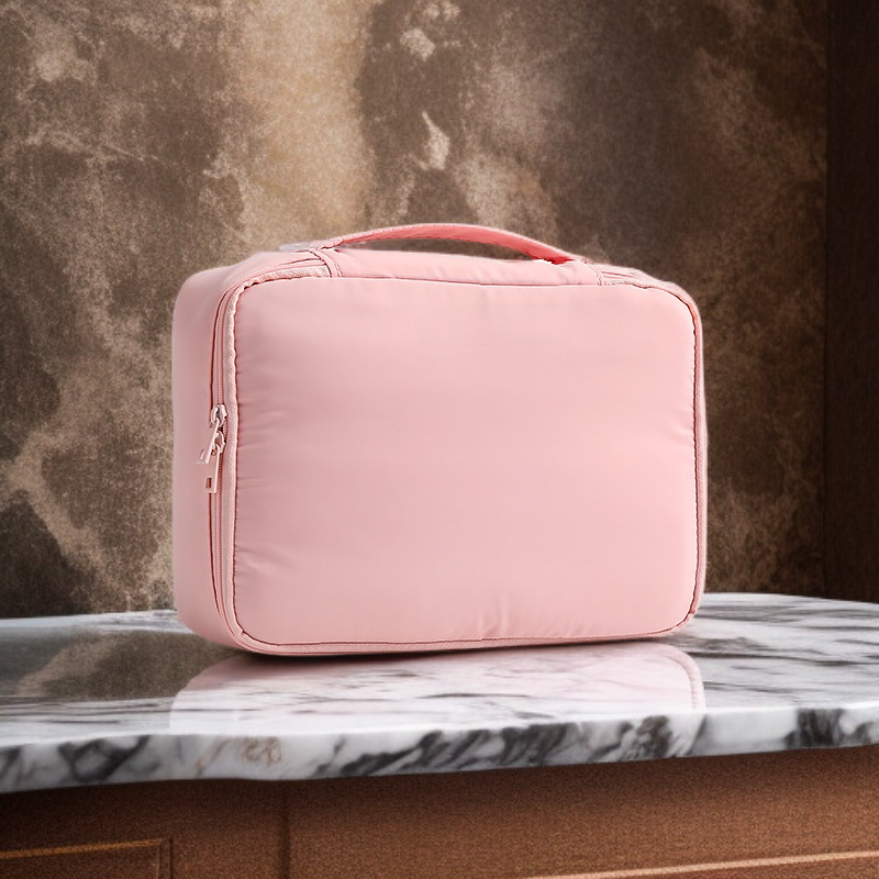 Portable large capacity waterproof wash bag with handle