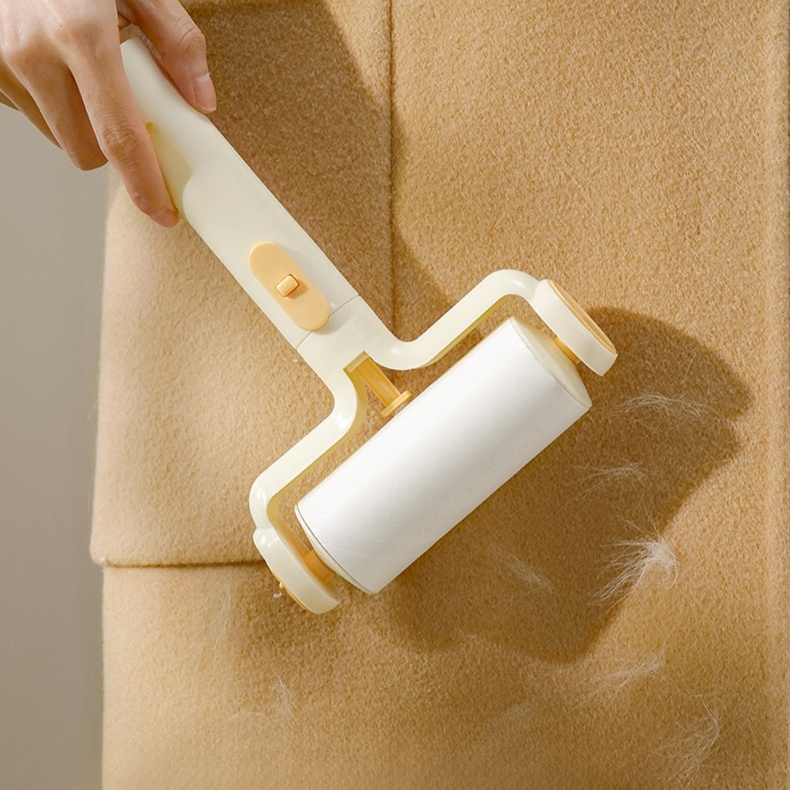  핀셋이 포함된 손으로 뜯지 않는 먼지 제거 롤러