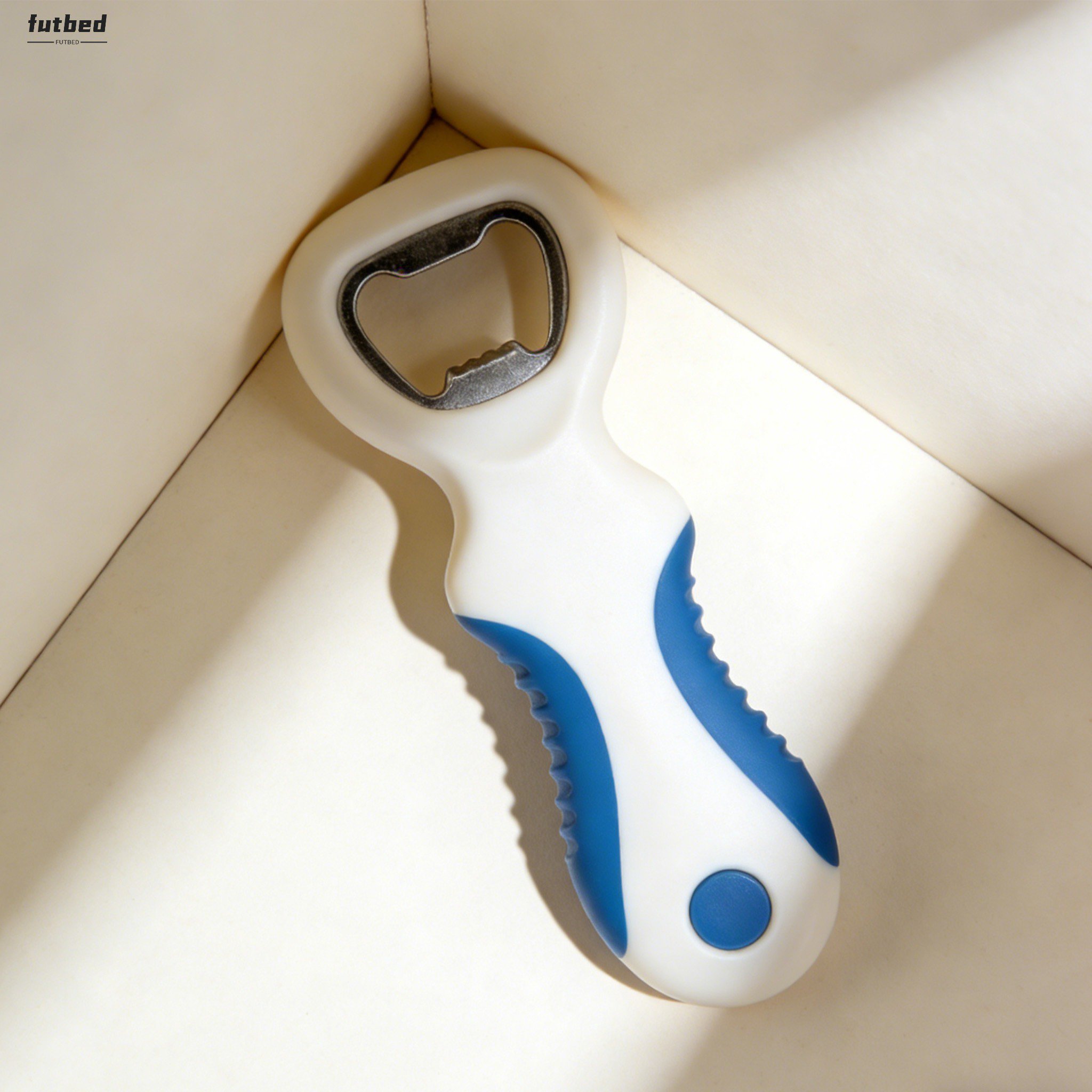 Set of five durable bottle openers