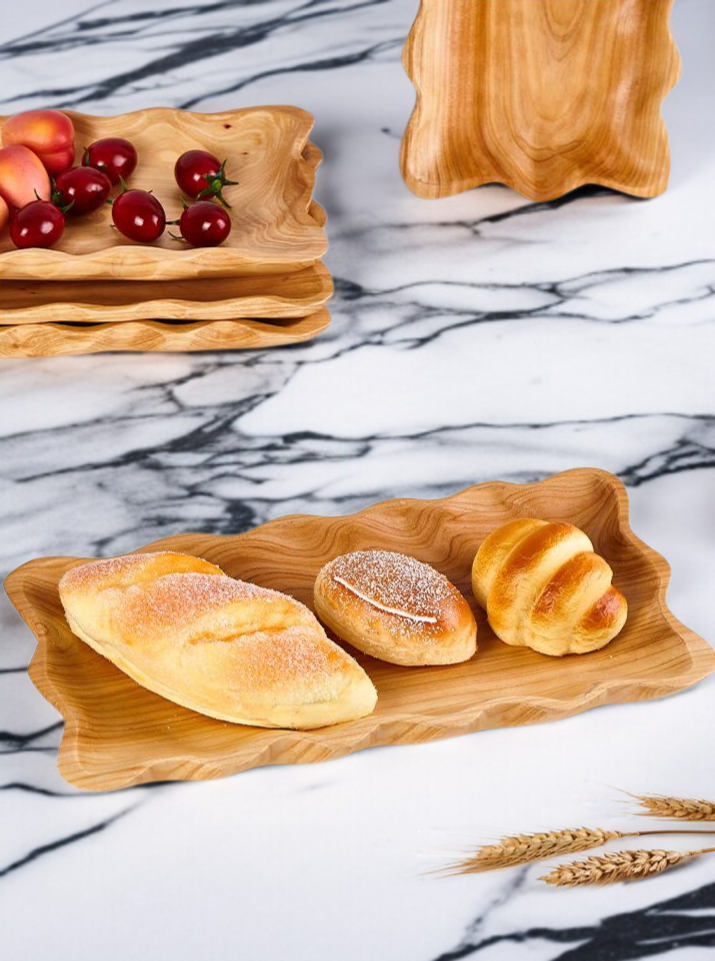 홈카페 스타일 직사각형 쟁반